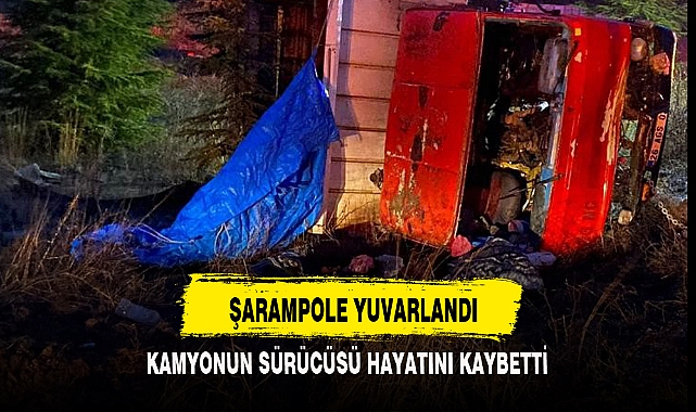 ŞARAMPOLE YUVARLANDI