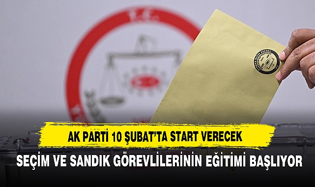 Seçim Ve Sandık Görevlilerinin Eğitimi Başlıyor