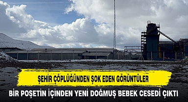 ŞEHİR ÇÖPLÜĞÜNDEN ŞOK EDEN GÖRÜNTÜLER