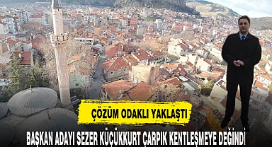 SEZER KÜÇÜKKURT ÇARPIK KENTLEŞMEYE DEĞİNDİ