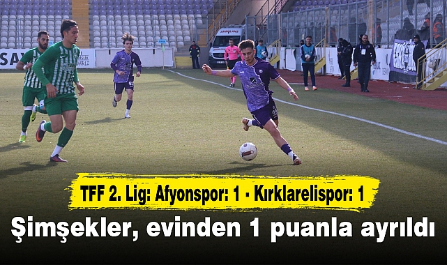 Şimşekler, evinden 1 puanla ayrıldı