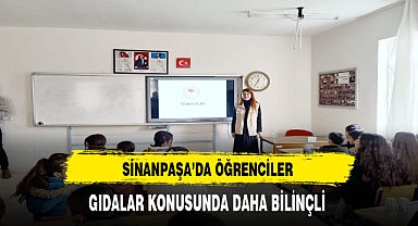 Sinanpaşa'da Öğrenciler Artık Daha Bilinçli