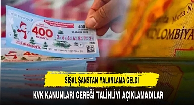 SİŞAL ŞANSTAN YALANLAMA GELDİ