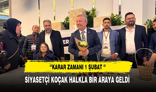 Siyasetçi Koçak Basın Açıklamasında 1 Şubat'tı İşaret Etti