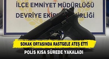 Sokak Ortasında Rastgele Ateş Etti