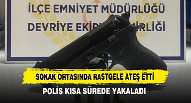 Sokak Ortasında Rastgele Ateş Etti