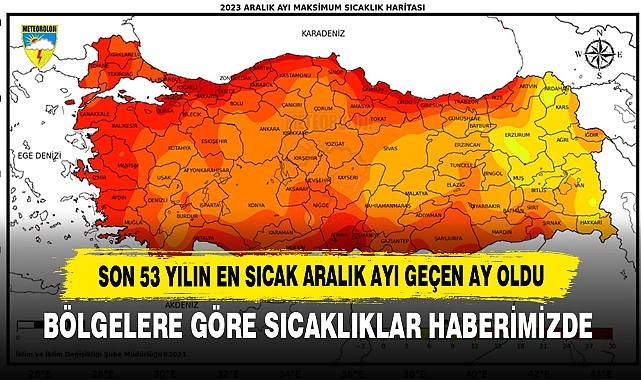 Son 53 Yılın En Sıcak Aralık Ayı Geçen Ay Oldu