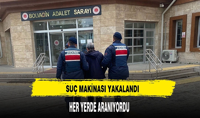SUÇ MAKİNASI BOLVADİN'DE YAKALANDI