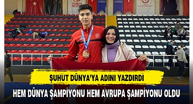 Şuhutlu Kung-Fu Şampiyonu İbrahim Sarıdemir, Dünya ve Avrupa'da Zirveye Çıktı!