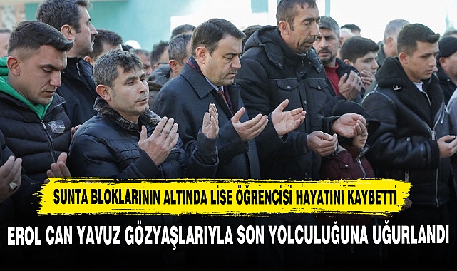 Sunta Bloklarının Altında Lise Öğrencisi Hayatını Kaybetti