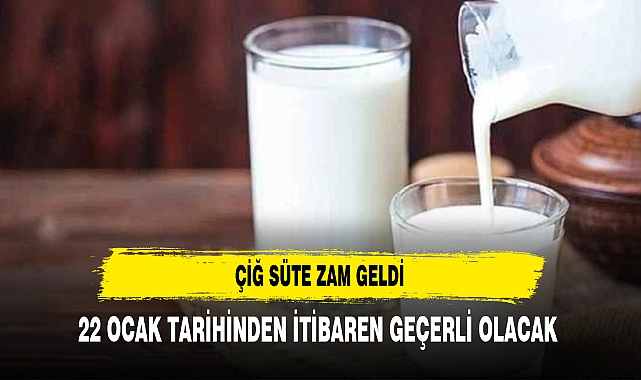SÜT İÇMEK LÜKS HALİNE GELDİ ÇİG SÜTE YİNE ZAM GELDİ