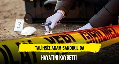 Talihsiz Adam Sandıklı'da Hayatını Kaybetti