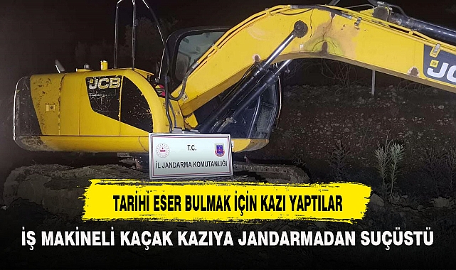 TARİHİ ESER BULMAK İÇİN KAZI YAPTILAR
