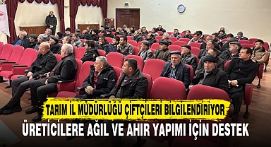 Tarım İl Müdürlüğü çiftçileri bilgilendiriyor