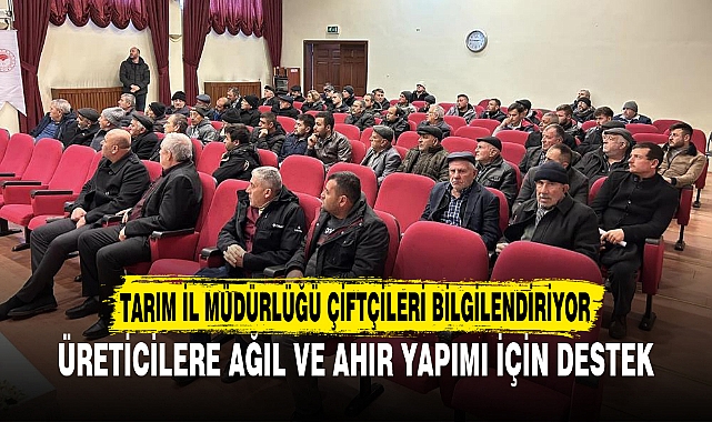 Tarım İl Müdürlüğü çiftçileri bilgilendiriyor