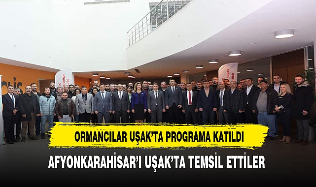 Tarım ve Orman Müdürlüğü Personeli Uşak'ta Eğitime Katıldılar
