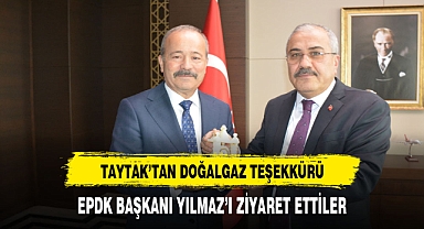 TAYTAK’TAN DOĞALGAZ TEŞEKKÜRÜ