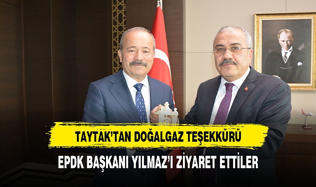 TAYTAK’TAN DOĞALGAZ TEŞEKKÜRÜ