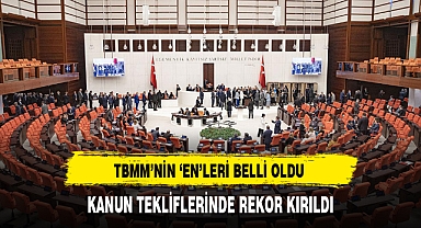TBMM'nin 'En'leri Belli Oldu