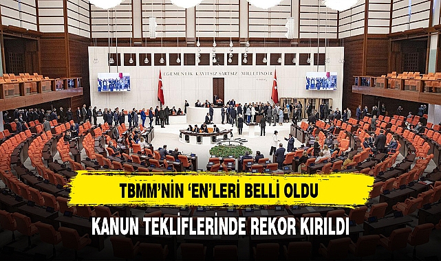 TBMM'nin 'En'leri Belli Oldu