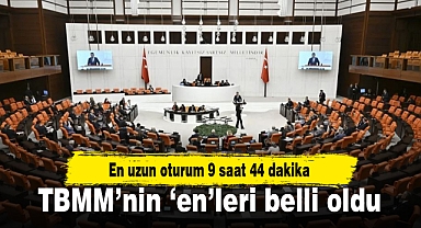 TBMM’nin ‘en’leri belli oldu