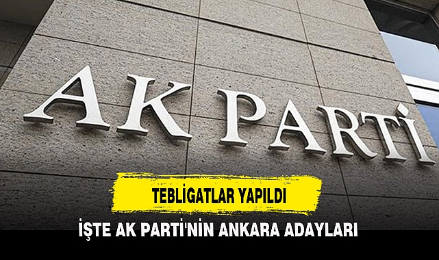 TEBLİGATLAR YAPILDI