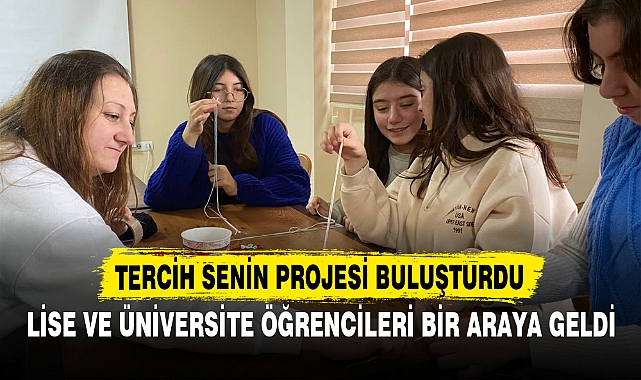 Tercih senin projesi buluşturdu