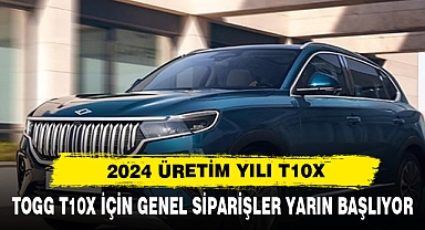 Togg T10x İçin Genel Siparişler Yarın Başlıyor