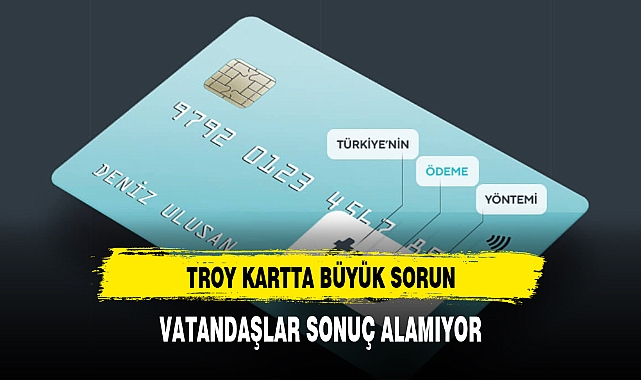 TROY'a geçiş tıkalı: Vatandaşlar sonuç alamıyor