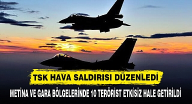 TSK hava saldırısı düzenledi