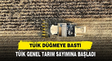 TÜİK Genel Tarım Sayımına Başladı