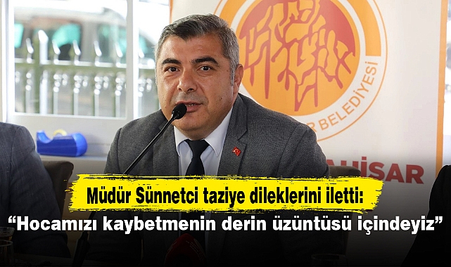 "Tüm eğitim camiamızın başı sağ olsun"