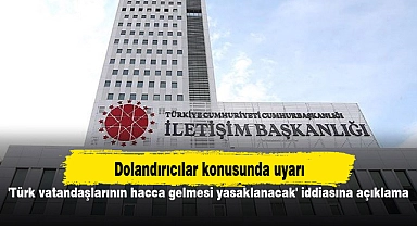 'Türk vatandaşlarının hacca gelmesi yasaklanacak' iddiasına açıklama