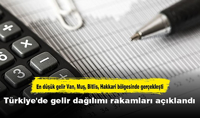Türkiye'de gelir dağılımı rakamları açıklandı