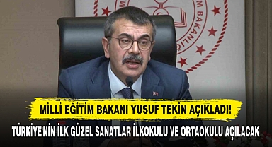 Türkiye'nin İlk Güzel Sanatlar İlkokulu Ve Ortaokulu Açılacak