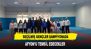 Türkiye Şampiyonasında Afyon’u Temsil Edecekler