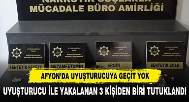 Uyuşturucu İle Yakalanan 3 Kişiden Biri Tutuklandı