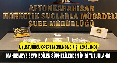 Uyuşturucu operasyonunda 6 kişi yakalandı