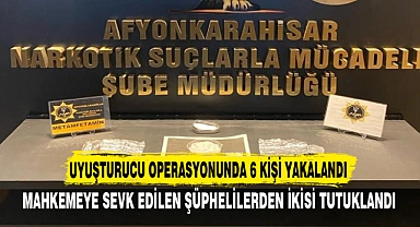 Uyuşturucu operasyonunda 6 kişi yakalandı