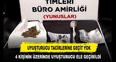 UYUŞTURUCU TACİRLERİNE GEÇİT YOK