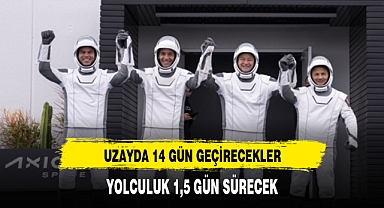 Uzayda 14 gün nasıl geçecek?