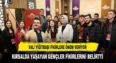 Vali Yiğitbaşı Fikirlere Önem Veriyor. Kırsalda Yaşayan Gençler Fikirlerini Belirtti
