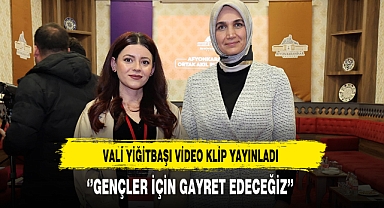 Vali Yiğitbaşı ''Gençler İçin Gayret Edeceğiz''