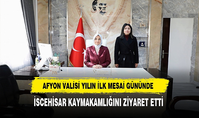 Vali Yiğitbaşı İscehisar Kaymakamlığını Ziyaret Etti