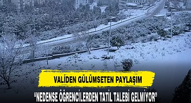 VALİDEN GÜLÜMSETEN KAR TATİLİ PAYLAŞIMI