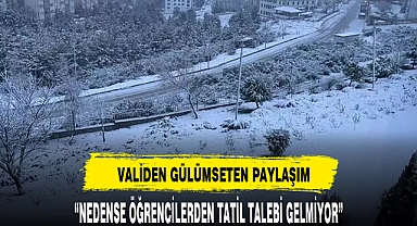 VALİDEN GÜLÜMSETEN KAR TATİLİ PAYLAŞIMI