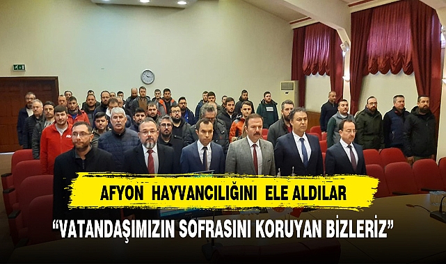 "Vatandaşımızın sofrasını koruyan bizleriz"