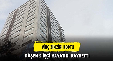 VİNÇ ZİNCİRİ KOPTU