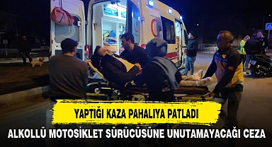 YAPTIĞI KAZA PAHALIYA PATLADI