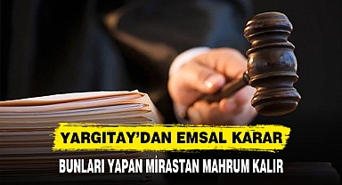 YARGITAY’DAN EMSAL KARAR